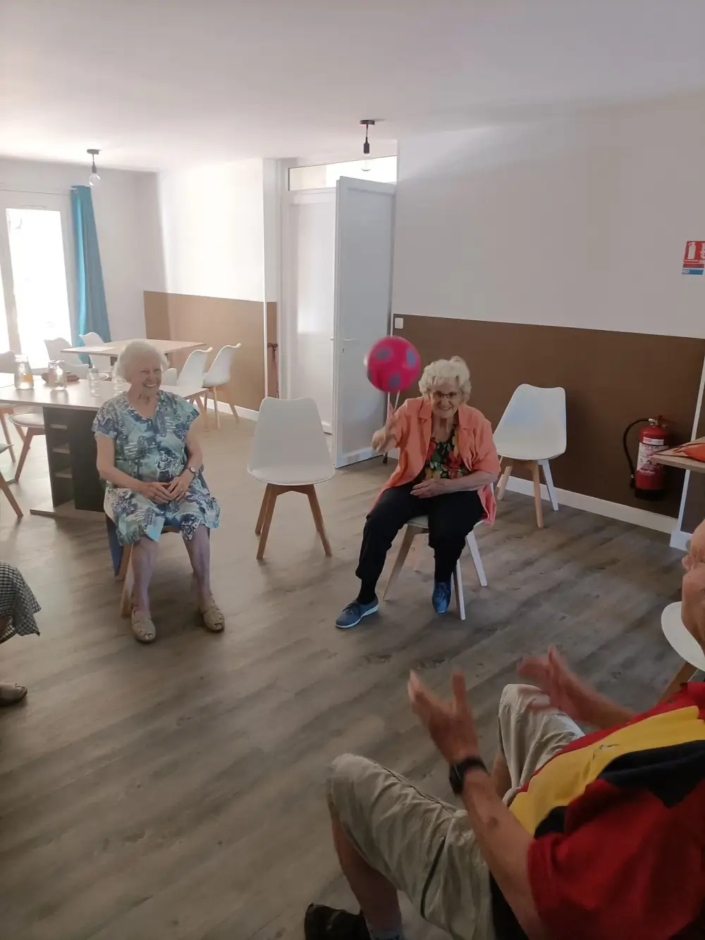 Discussion de séniors